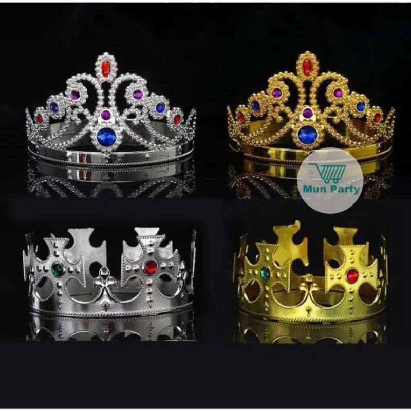 Mahkota Pesta / Mahkota Raja dan Ratu (Gold&Silver)