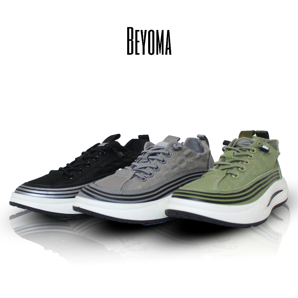 SEPATU BEYOMA SPORT SNEAKERS RUNNING PRIA WANITA COD GROSIR BYM213