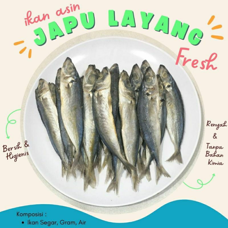 

Ikan Asin Japu Layang 10 Ribu Kualitas Super Premium