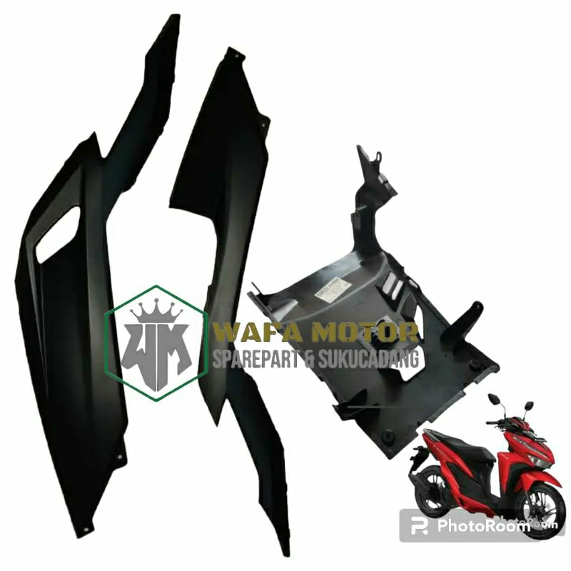 Dek Kolong Bawah Kanan Kiri LR Vario 125 150 led new 2018-2022