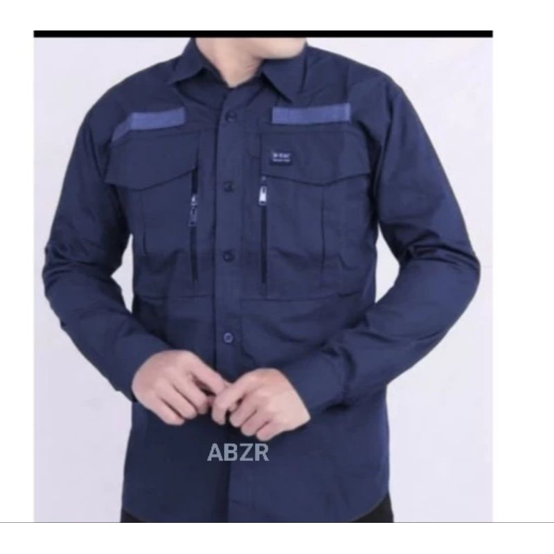 Kemeja TACTIKAL  WTAC  lengan panjang/kemeja reskrim /Kemeja outdoor