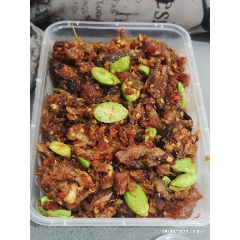 

sambel tongkol pete