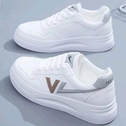 sepatu wanita sepatu sneakers olahraga sport kets running casual putih wanita cewek keren korean style terbaru bisa bayar di tempat ( cod )