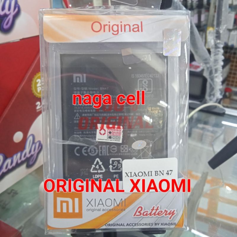 baterai battery Xiaomi Redmi 6 Pro Xiaomi Mi A2 Lite MiA2 Lite BN47 ASLII