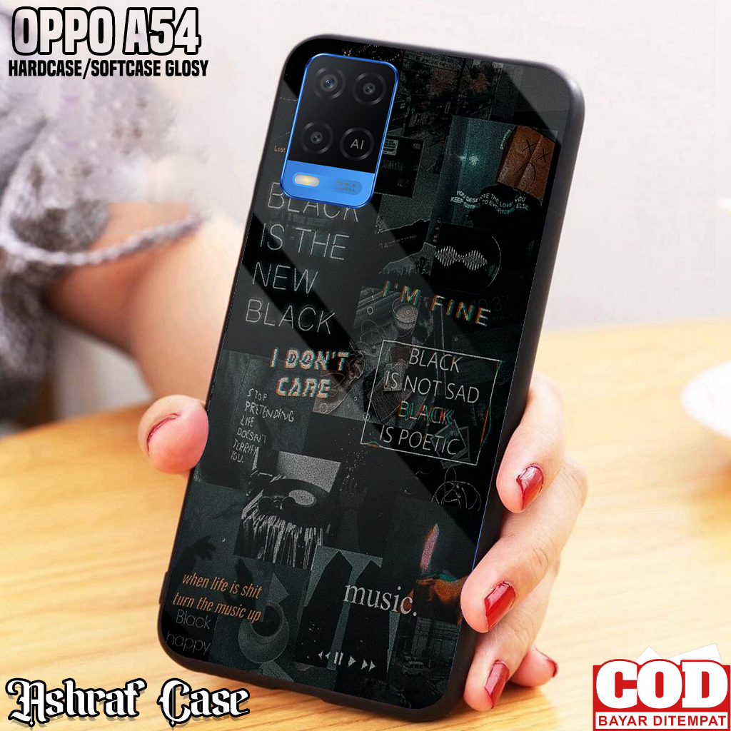 Case Oppo A54 - Casing Hp Oppo A54 ( AESTH) Softcase Hp - Silikon Oppo A54 - Kondom Hp - Pelindung H