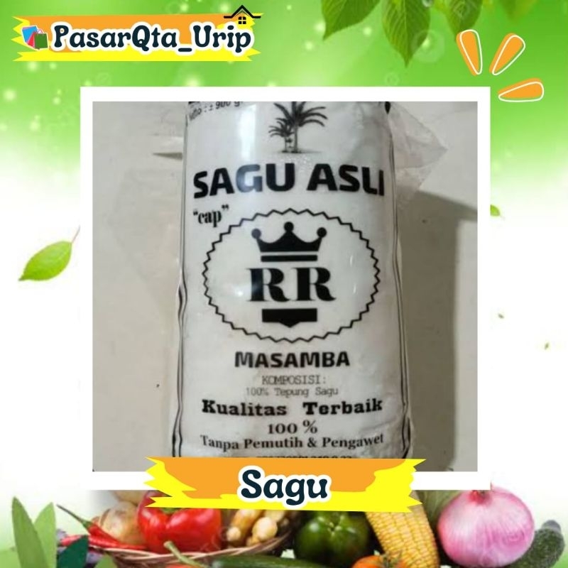 

Sagu asli RR/SS Bahan kapurung tepung sagu / Pasar online makassar