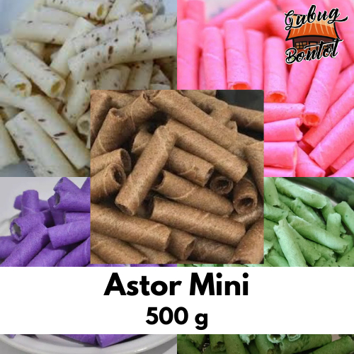 Astor Mini Warna Warni Kiloan Murah 500 g