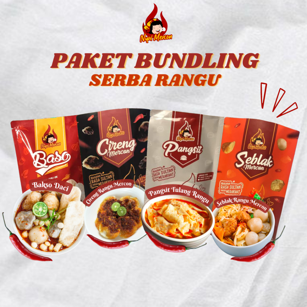 

PAKET SERBA RANGU NYAIMERCON BUNDLING