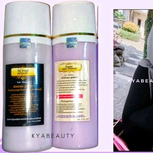 Hb anggur platinum super original ( 10x super memutihkan ) Lotion anggur dosis tinggi