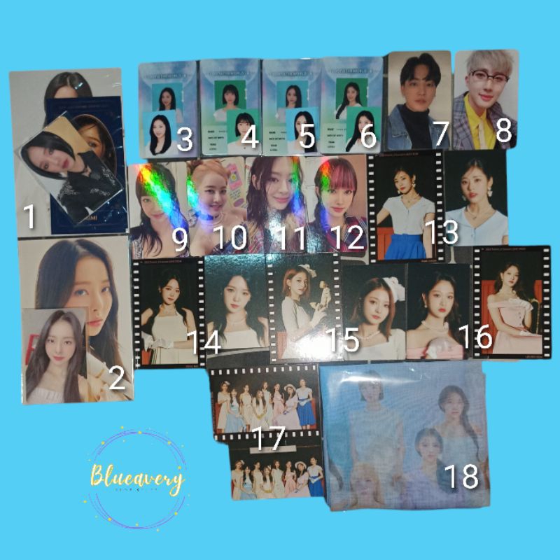 [READY STOCK] oh my girl loona pentagon stayc fromis_9 mimi vivi haseul choerry yeojin jb jayb got7 