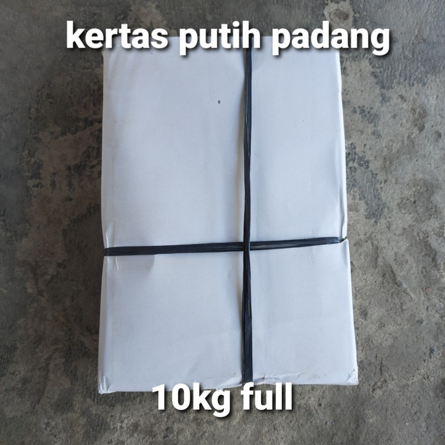

kertas putih/padang @10kg