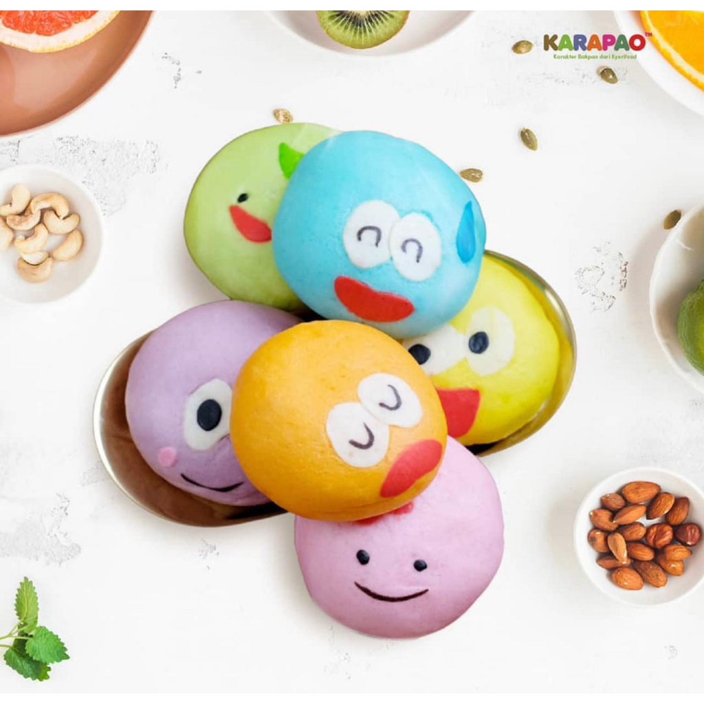 

Bakpao Karakter isi 6 rasa (mix)