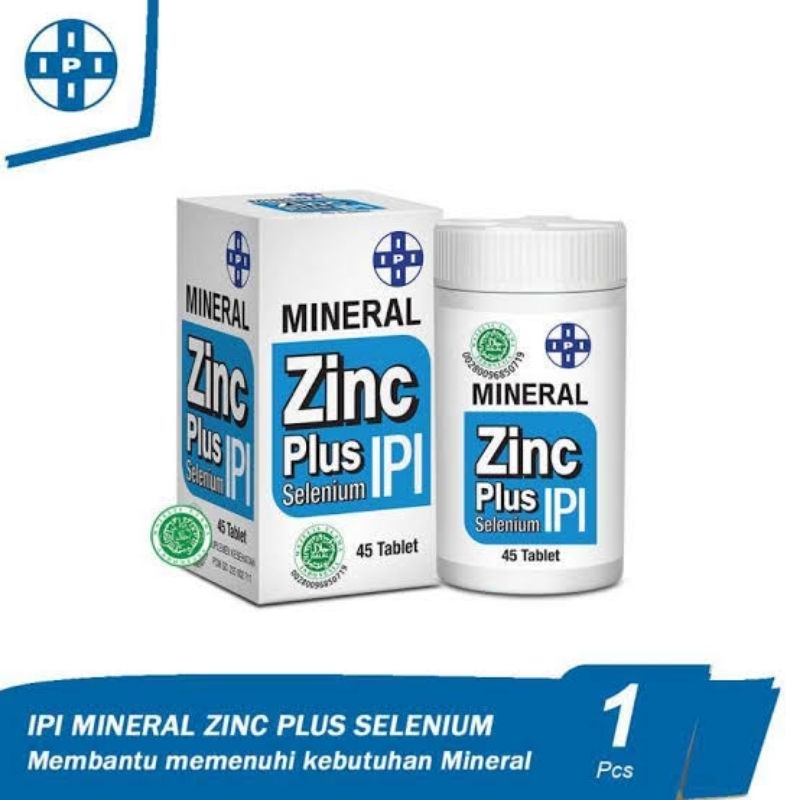 MINERAL ZINC PLUS SELENIUM IPI 45 TABLET