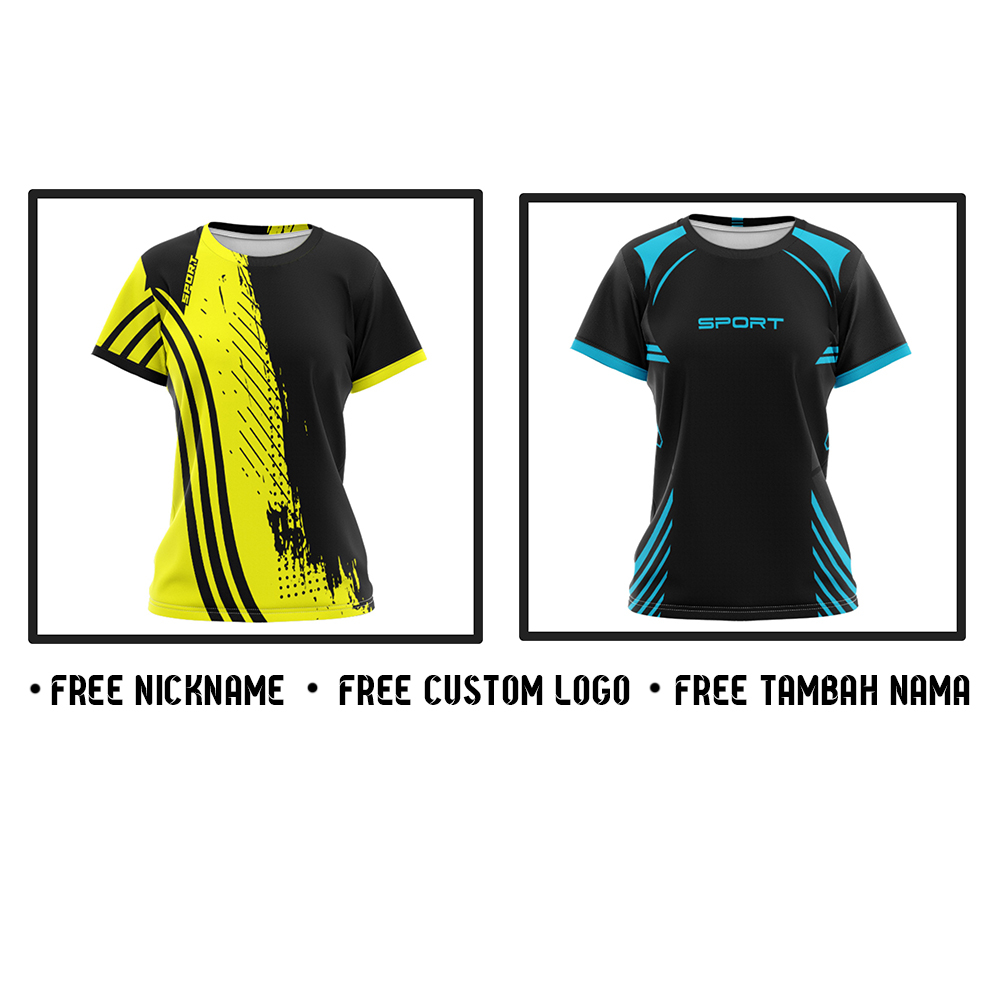 [NeoJersey] Kaos Jersey Running Jersey Lari Wanita Terbaik Custom Printing 3