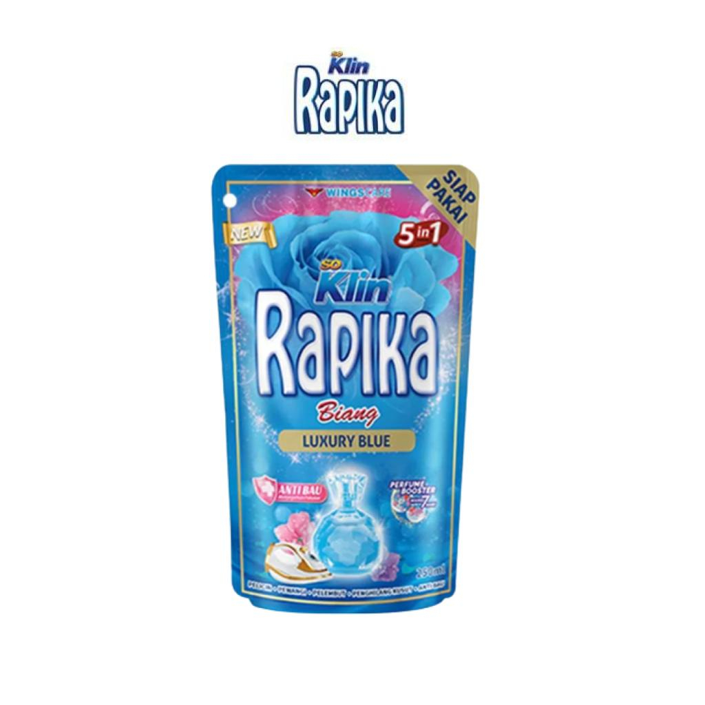 RAPIKA Biang Pewangi Pakaian biru 250ML x 6-2