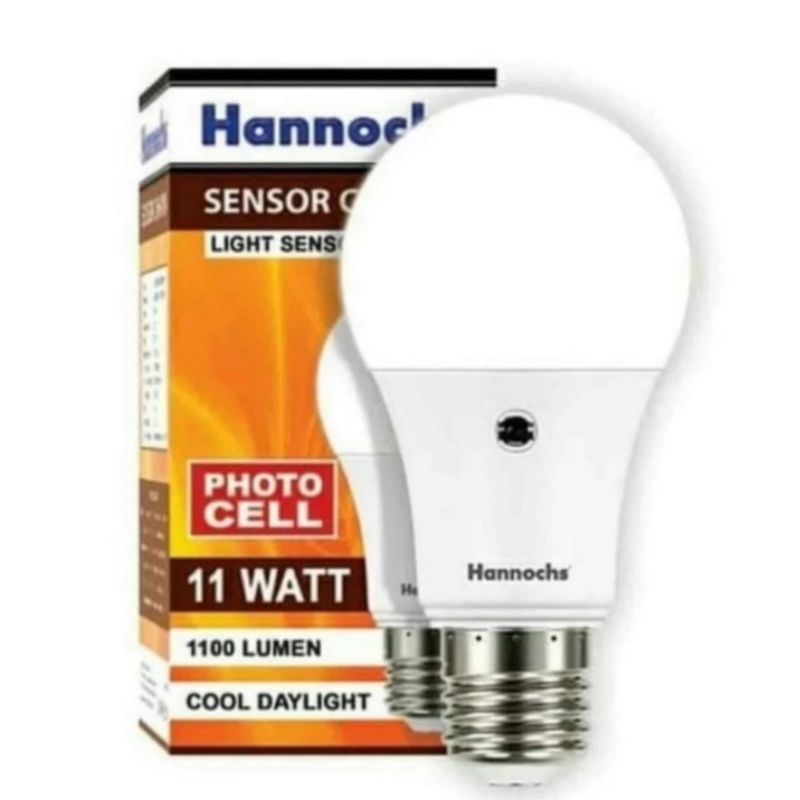 Lampu LED Sensor Cahaya HANNOCHS Photo Cell Light Sensor  11W 11 Watt