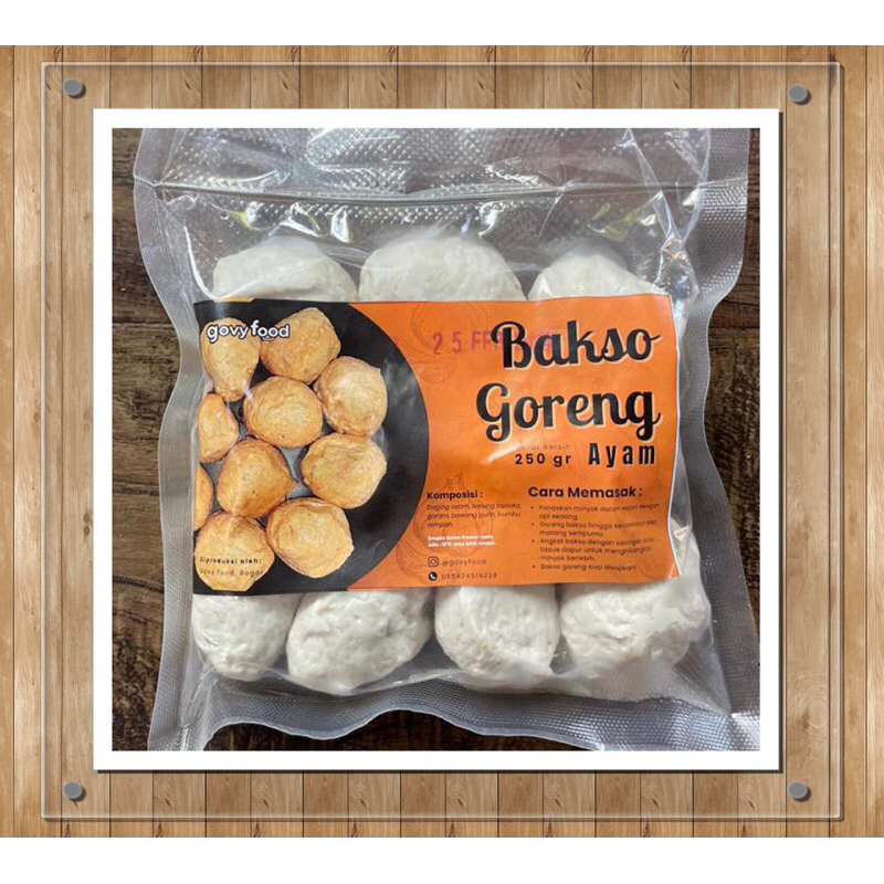 

Bakso Goreng Ayam 250 gr (10 pcs)