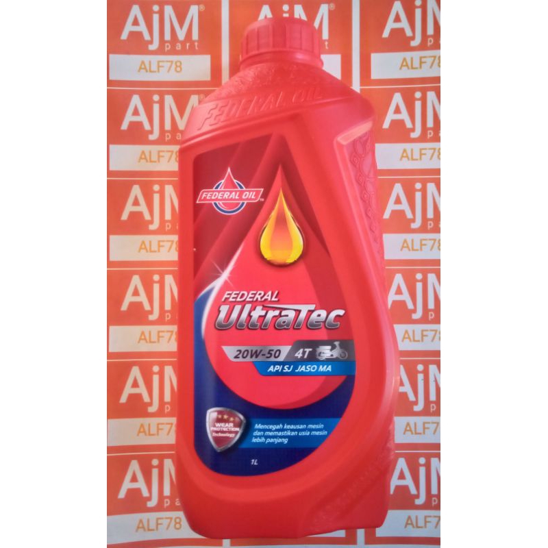 federal 20W-50 4T API SJ JASO MA 1liter