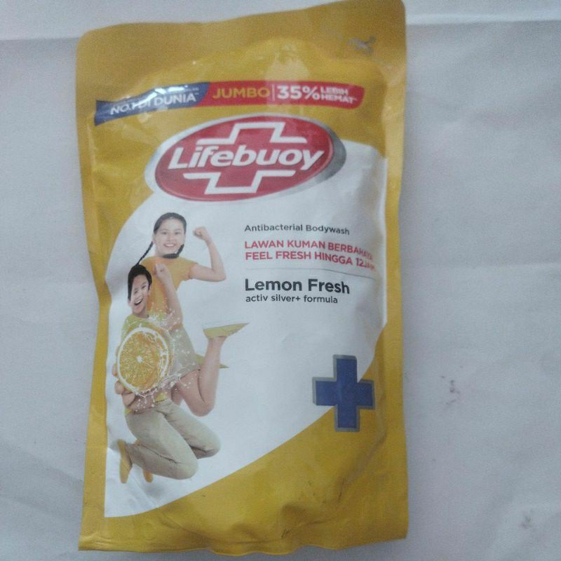 825ML.sabun mandi cair LIFEBUOY kuning