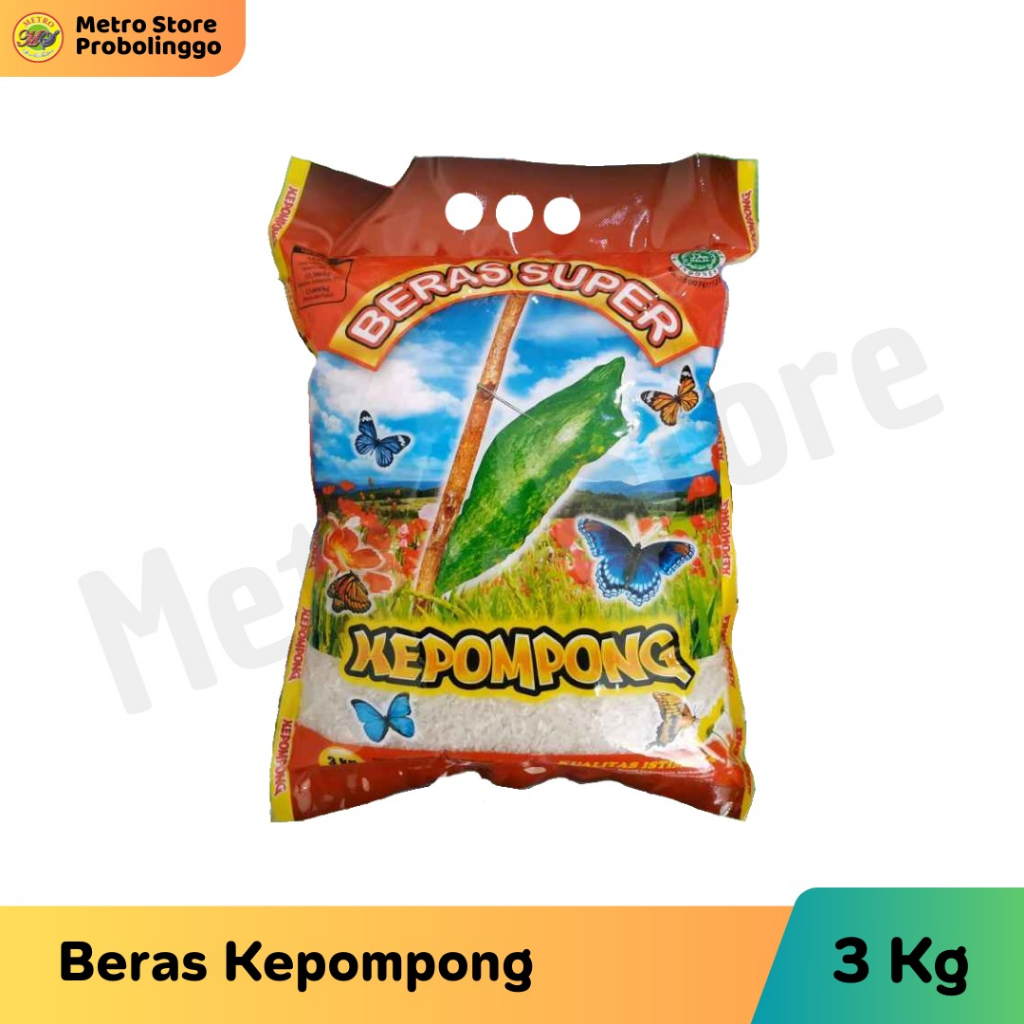 Beras Kepompong 3 Kg