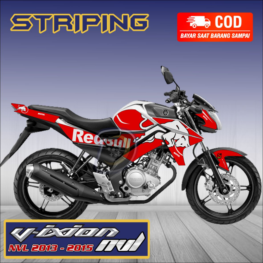 Striping Vixion Nvl 2014 2015 Stiker Lis Variasi Vixion Nvl Stiker Yamaha Vixion Nvl Torro