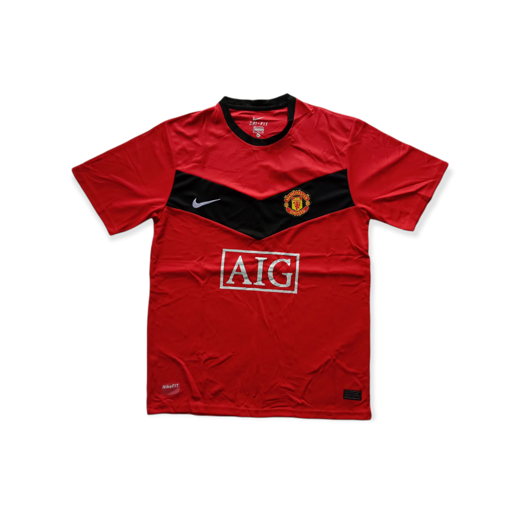 Jersey RETRO MU Manchester United Home Red 09/10 Merah 2009/2010 grade ori official