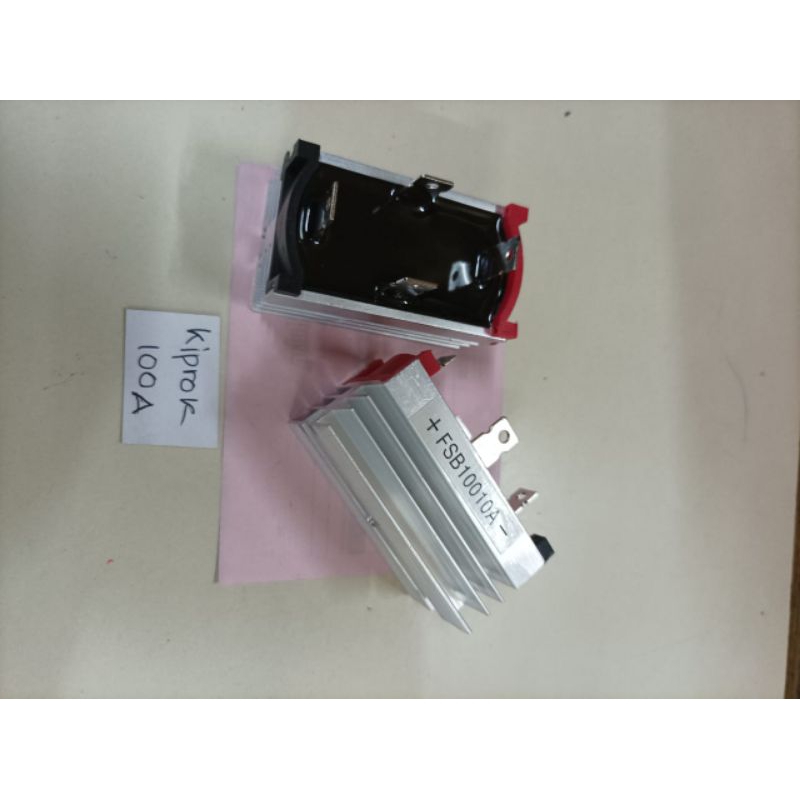 DIODA DIODE BRIDGE KIPROK KUPROK 100A 75A 60A 35A  AMPERE MAXI 4 PIN HEATSINK ORIGINAL