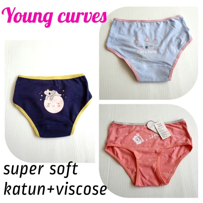 YOUNG CURVES-cd celana dalam anak perempuan -146