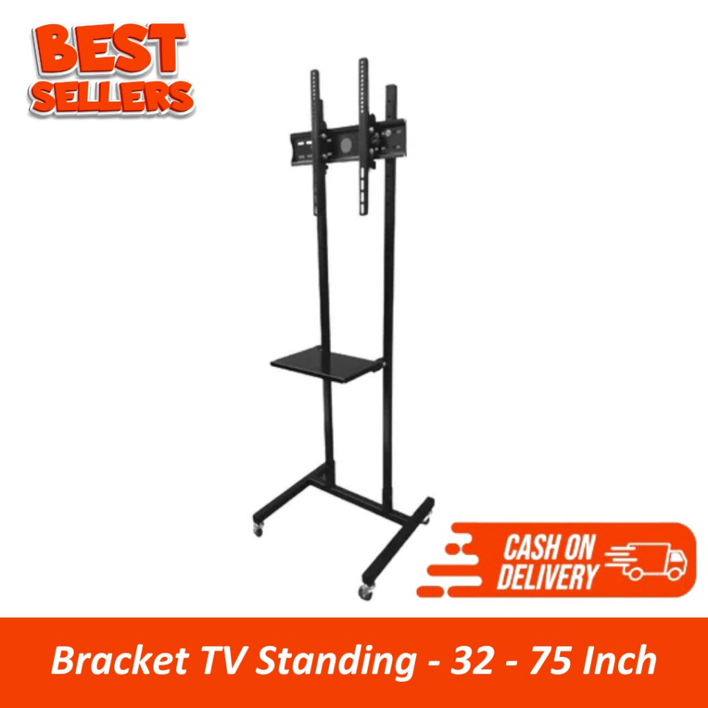 BRACKET TV BERDIRI / YOGIES BRACKET 32 SD 60 INCH / BRAKET / BRIKET / BREKET / BRACKET TV UNIVERSAL 