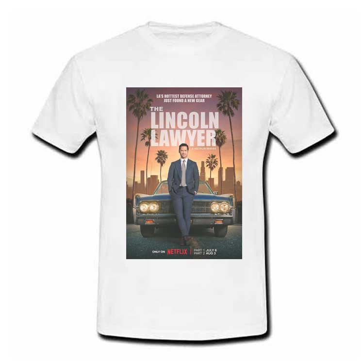 Kaos The Lincoln Lawyer Tshirt Bahan Katun Casual Unisex T-SHIRT