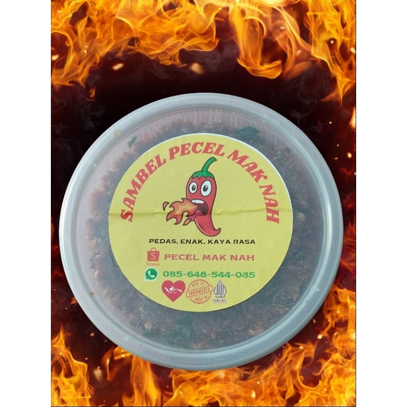 

Bumbu pecel Sambel Pecel Mak Nah 200g: Pedas, Gurih, & Otentik - Hidangan Lezat Siap Saji