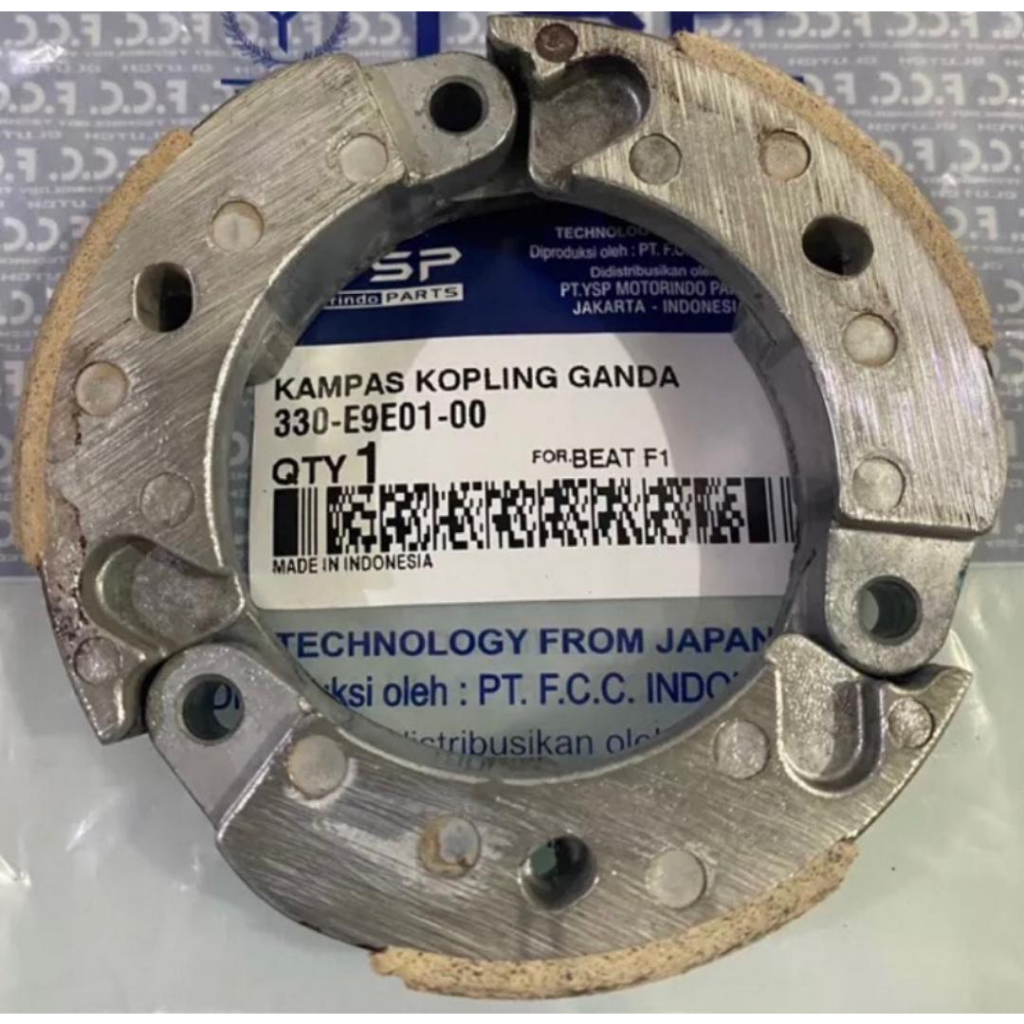 YSP92 SPAREPART - KAMPAS GANDA KOPLING ONLY BEAT F INJEKSI KZL / SCOOPY FI / BEAT NEW 2011-2016 STAT