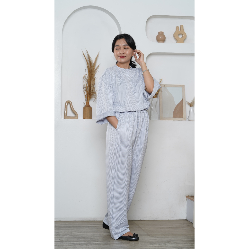 One Set Knit Waffle Premium