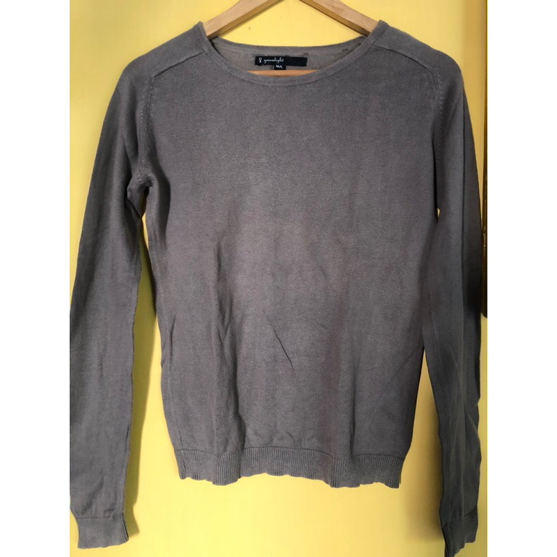 (PL) Preloved Greenlight Rajut Blouse Polos baju wanita pemakaian pribadi merk branded baju atasan