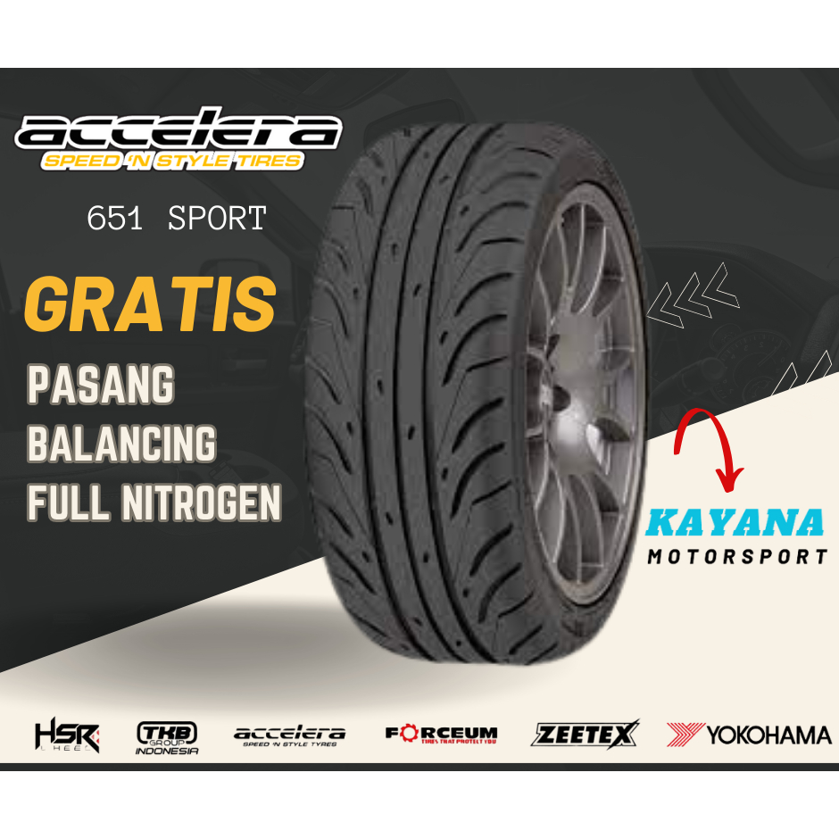 Ban Accelera Ring 18 Sport Drag 235/40 651 sport - Free Balancing