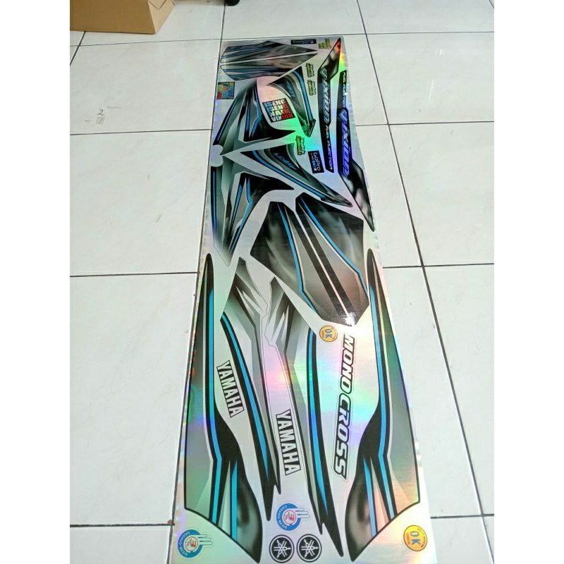 stiker std hologram vixion old