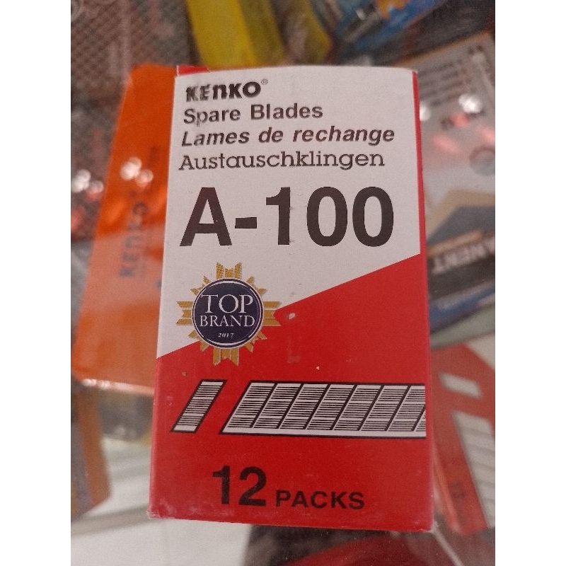 

1kotak(12 tube) isi cutter kenko a100 tajam bagus