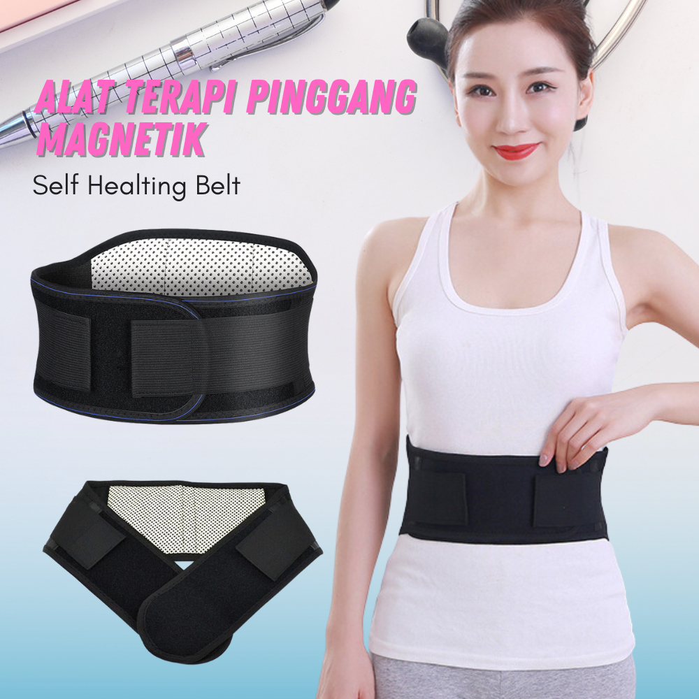 Sabuk Terapi Pinggang / Korset Pria / Sabuk Terapi Pinggang Tourmaline Pemanas Pinggang Hilang Sakit