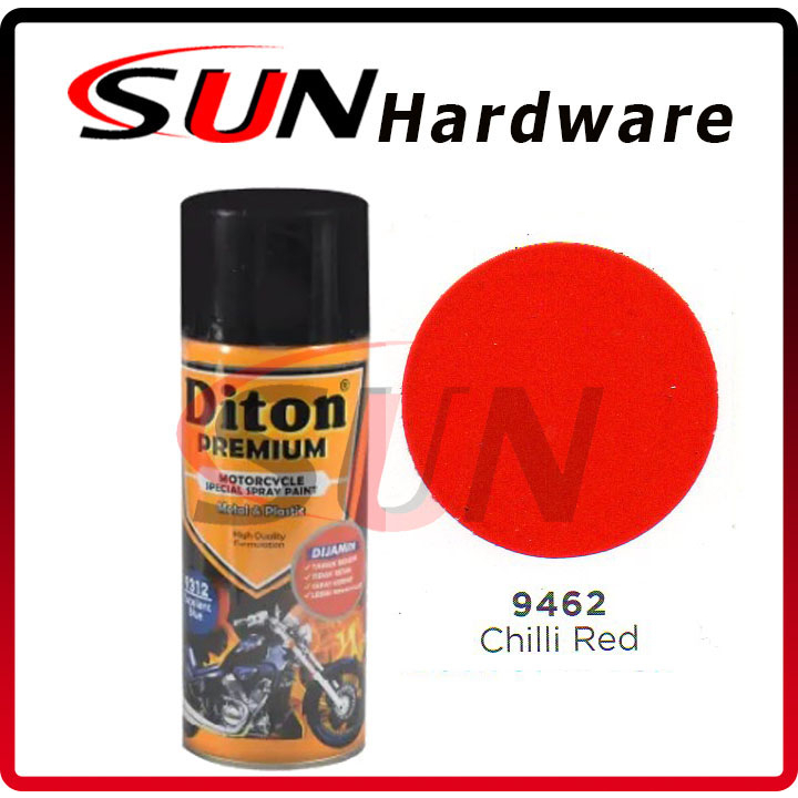 Pilox DITON PREMIUM 400 ml Chilli Red 9462 Pilox Pylox Merah Cabe