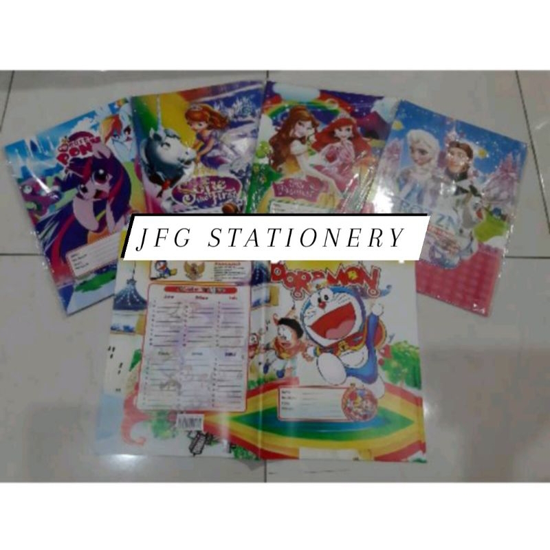 

Sampul Buku Tulis Boxy Fancy (20 lembar)