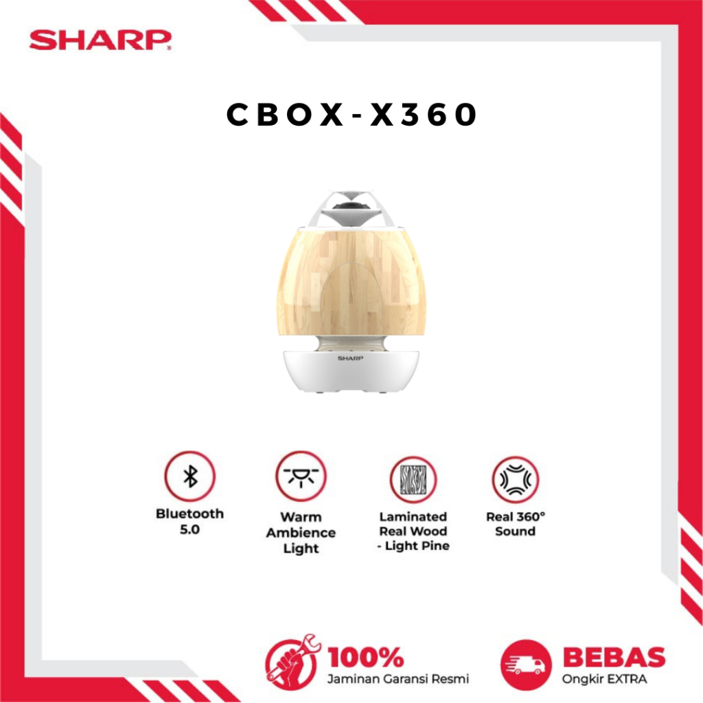 SHARP SPEAKER CBOX-X360 (LW)
