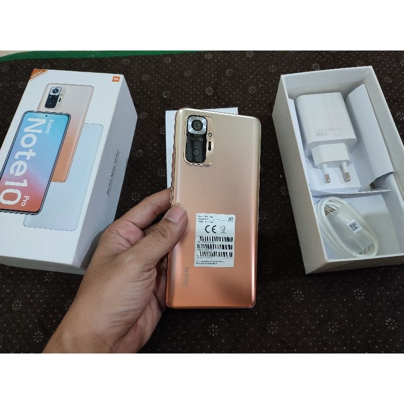 XIAOMI NOTE 10 PRO 8/128 GB SECOND RESMI XIAOMI INDONESIA