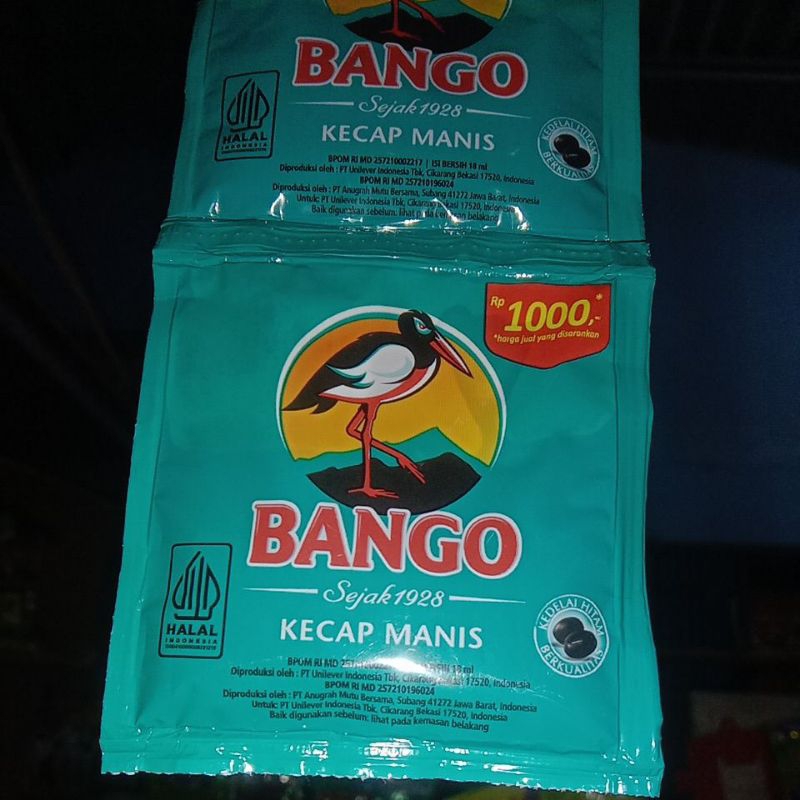 

KECAP MANIS BANGO 18ML