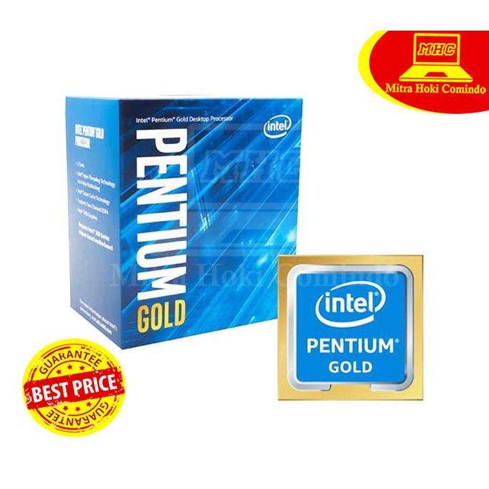 PROCESSOR INTEL PENTIUM GOLD G6400 LGA1200 BOX