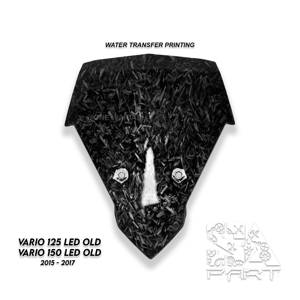 Neo DASI DEPAN CARBON FORGED VARIO LED OLD / DASI DUDUKAN PLAT VARIO LED OLD 125 150 CARBON FORGED