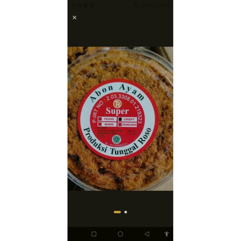 

Abon ayam