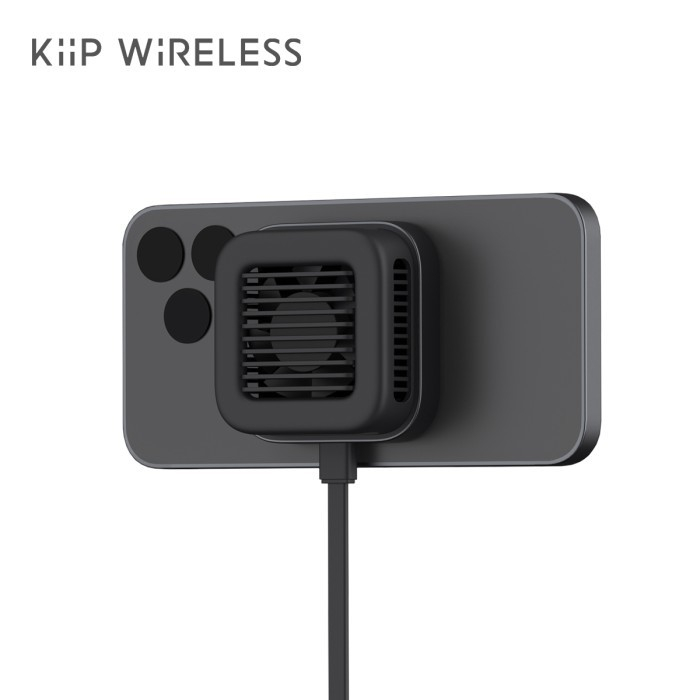 KIIP Wireless FW5 Charging Magnetic Fan Cooler Handphone Gaming Fan Radiator Cooling