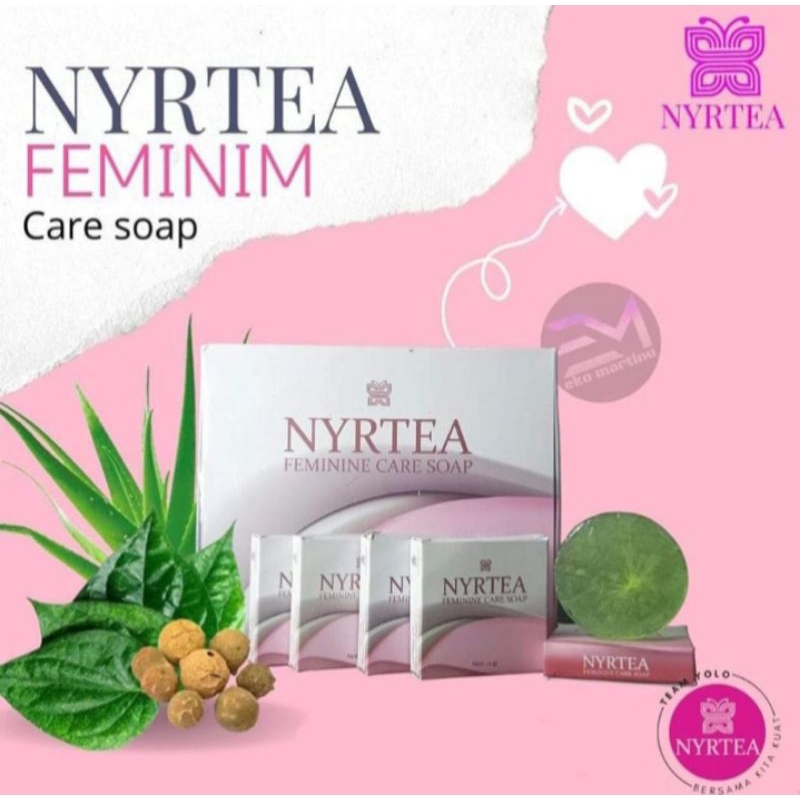 Sabun Feminine Care Soap By Nyrtea (Sabun Kewanitaan)