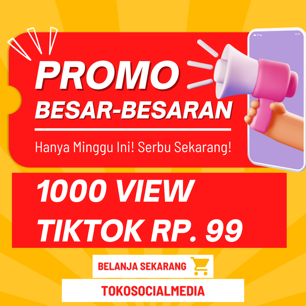 Followers Tiktok Like Tiktok Komen Tiktok View Tiktok Termurah Real Fast Proses 