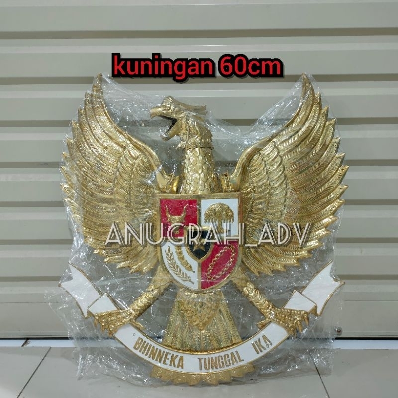 garuda pancasila kuningan 60cm